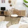 Voir la diapositive 5 : Paris Prix Lot de 2 Fauteuils Design  Honolulu  91cm Naturel