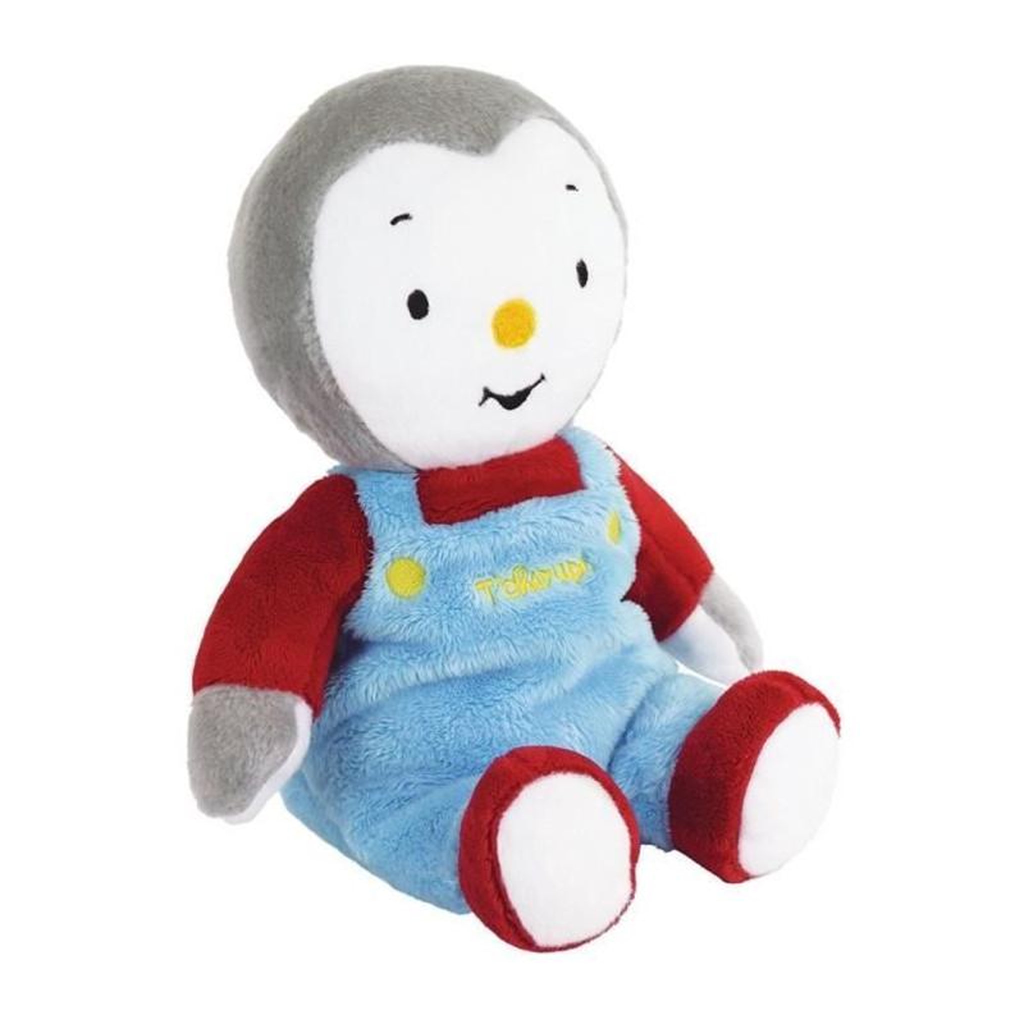 Voir la diapositive 3 : JEMINI T'choupi Peluche Bouillotte +/- 21 cm avec Micro Perles d'Argile - JEMINI - Apaise les maux de ventre et réchauffe.