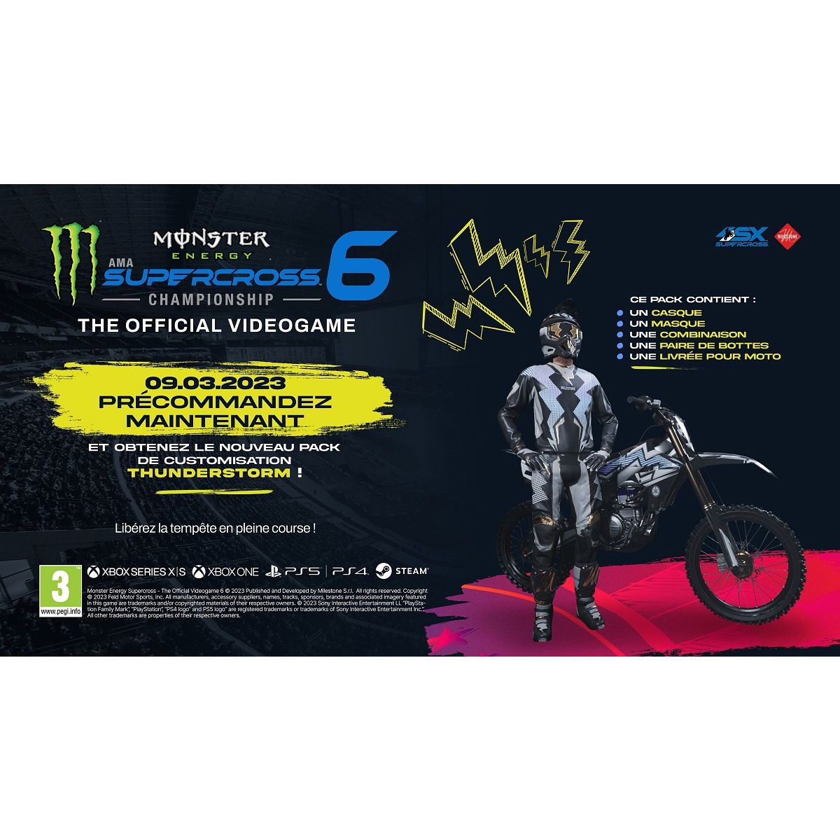 Monster Energy Supercross 6 PS5
