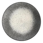 SECRET DE GOURMET Lot de 6 Assiettes à Dessert  Atelier  20,5cm Gris