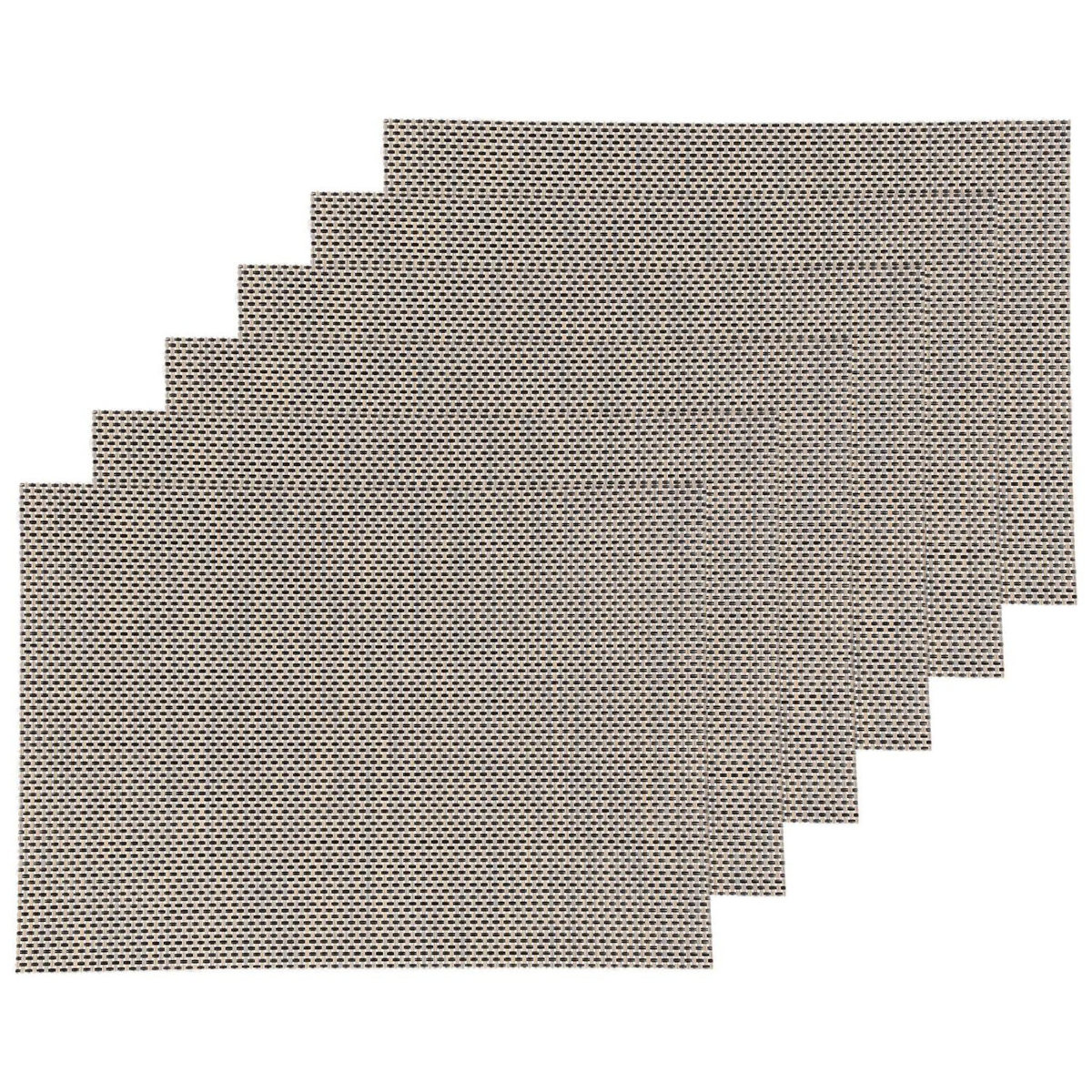 TOILINUX Lot de 6 Sets de table rectangulaire Maoli