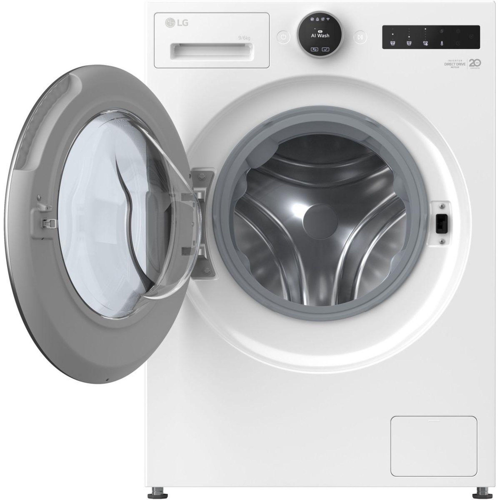 Voir la diapositive 2 : LG Lave linge séchant hublot f964x71wsta