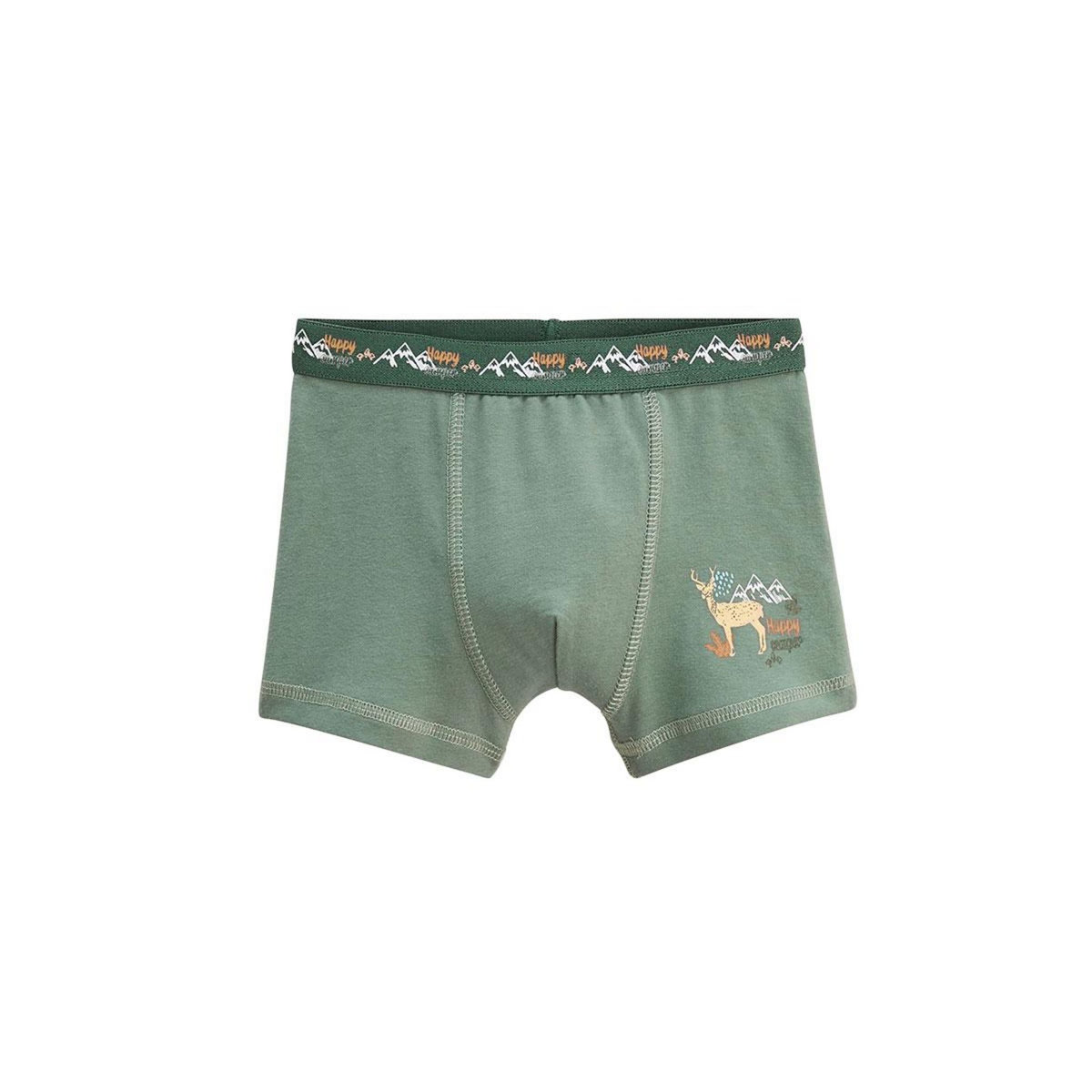 Petit Béguin Lot de 2 boxers garçon Forest