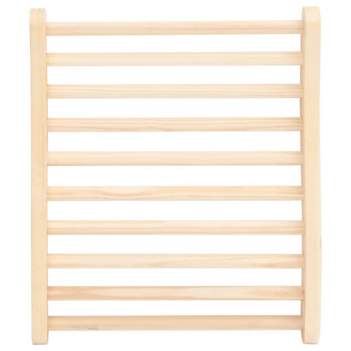 VIDAXL Dossier de sauna en forme de S Bois massif de pin