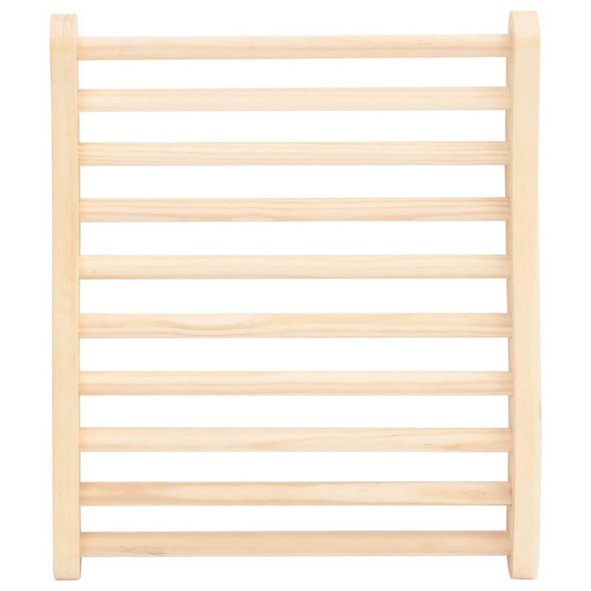 VIDAXL Dossier de sauna en forme de S Bois massif de pin