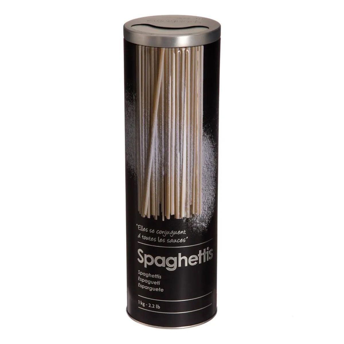 FIVE Boîte Spaghettis  Relief II  27cm Noir