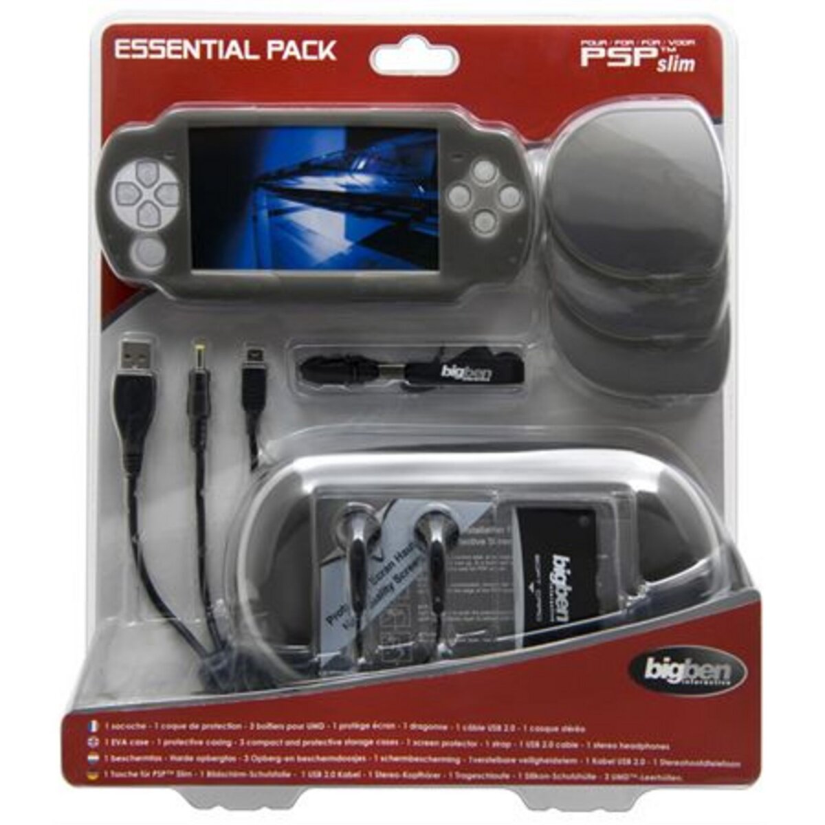 Essential Pack PSP Gris