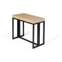 Voir la diapositive 2 : Table console extensible avec rallonges style industriel 45/235 cm HOUSTON  