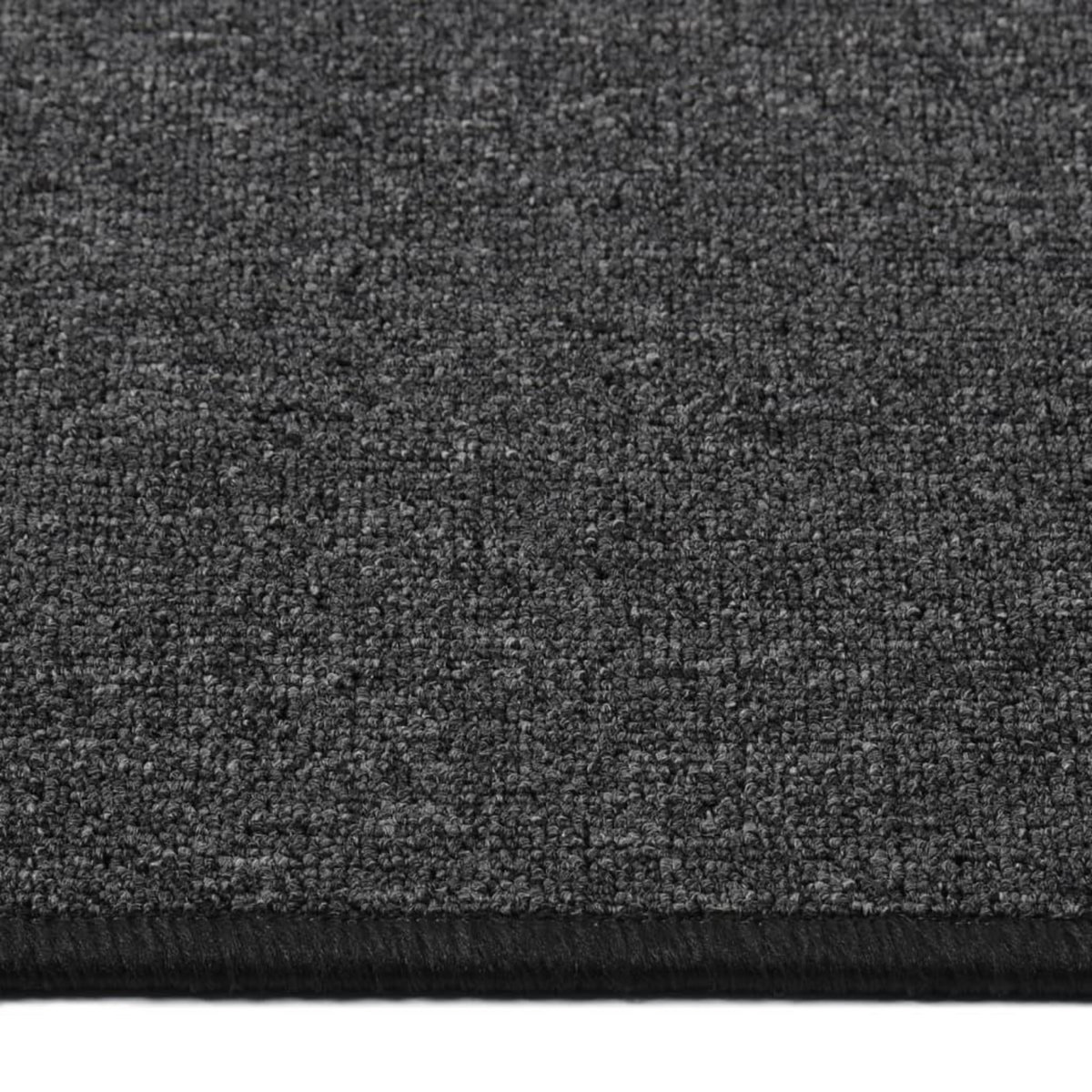 VIDAXL Tapis de couloir Anthracite 50x200 cm
