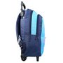 Voir la diapositive 3 : Bagtrotter BAGTROTTER Sac à dos à roulettes Lili Lou Bleu