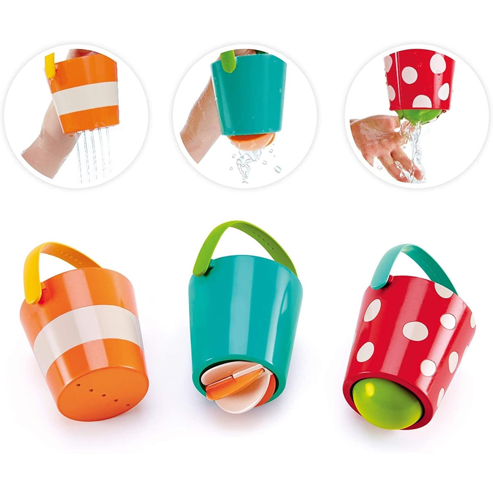 Voir la diapositive 2 : Hape Ensemble de seaux colores
