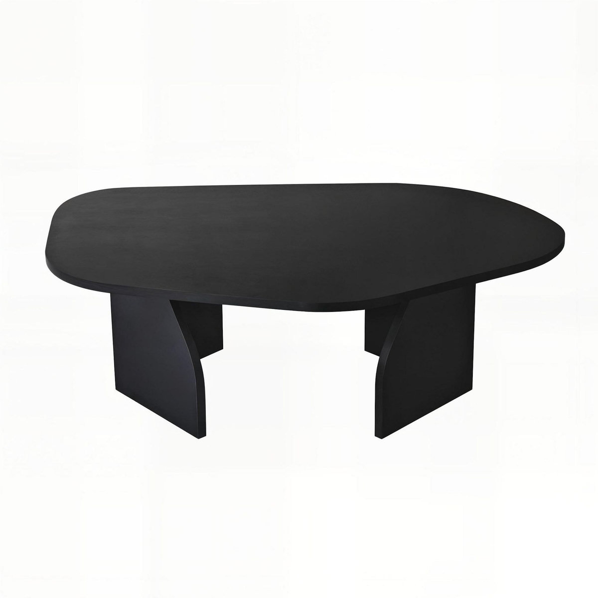 Habitat et Jardin Table basse en bois  Rock  100 x 60 x 35 cm - Noir