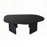 Habitat et Jardin Table basse en bois  Rock  100 x 60 x 35 cm - Noir