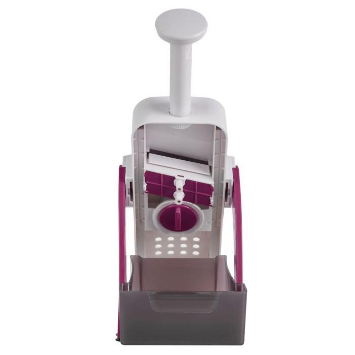 Paris Prix Mandoline avec Manche  4 en 1  33cm Bordeaux