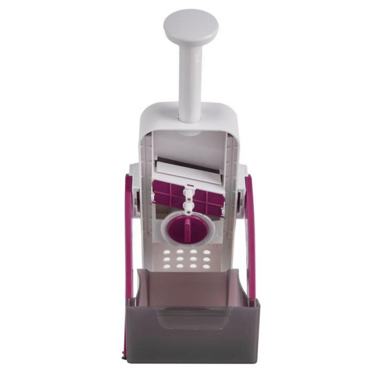 Paris Prix Mandoline avec Manche  4 en 1  33cm Bordeaux