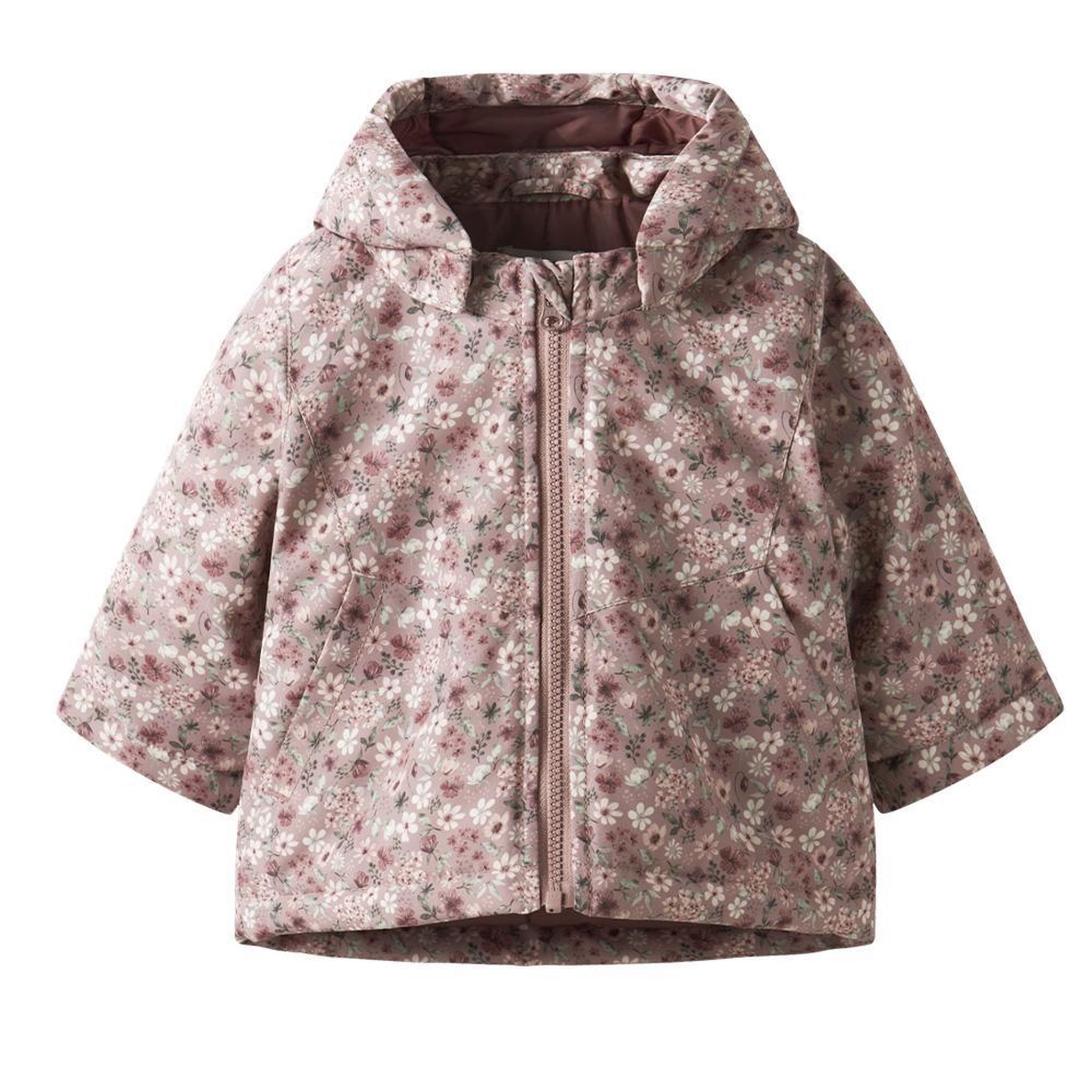 Voir la diapositive 1 : NAME IT Blouson Rose à Fleurs Fille Name it Maxi