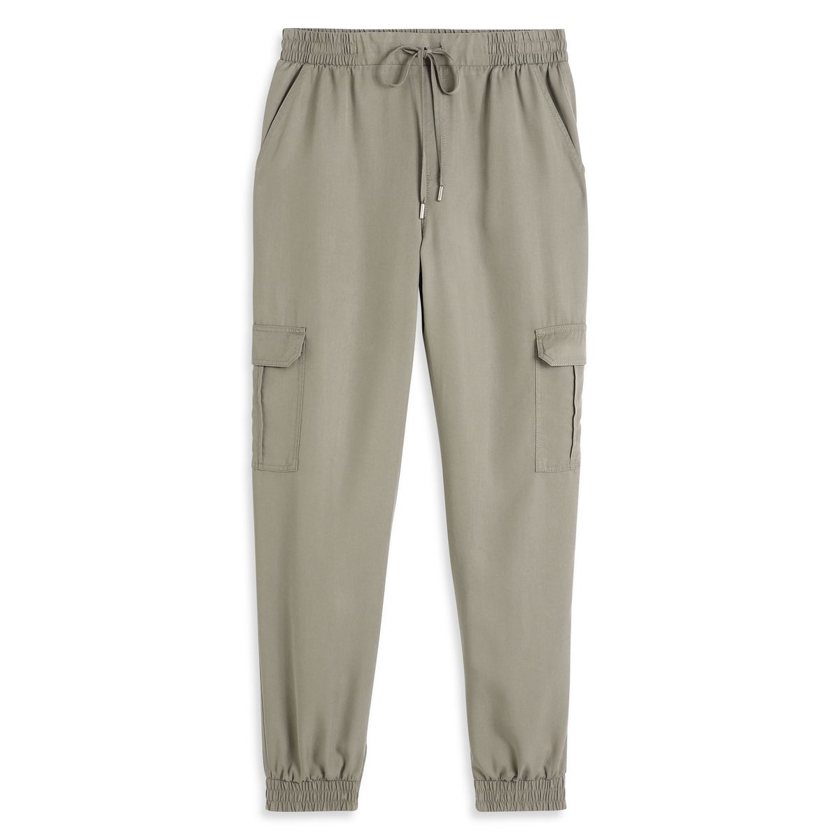 INEXTENSO Pantalon kaki uni femme