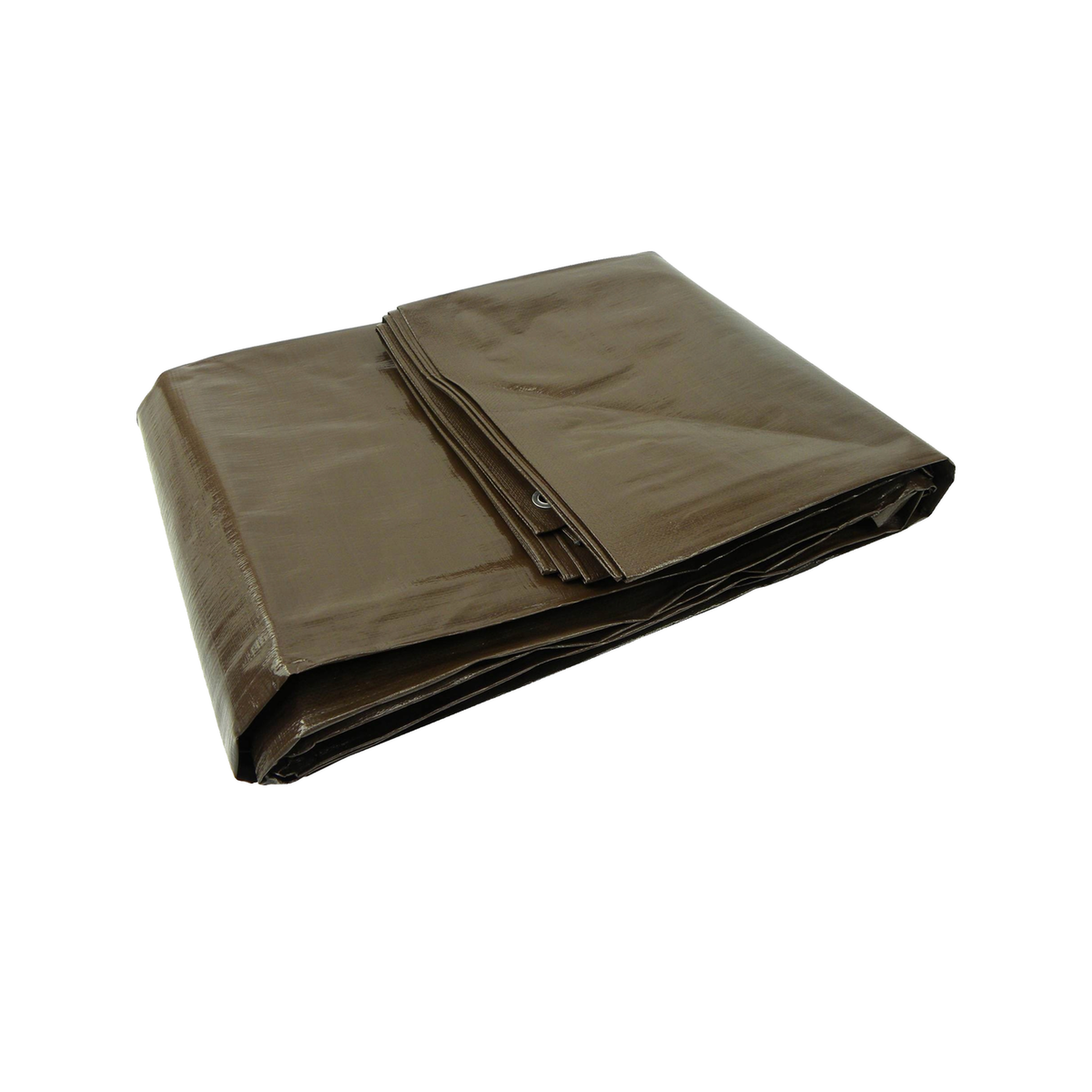 Gecko Bâche de protection Geko extra thick tarpaulin couleur brune