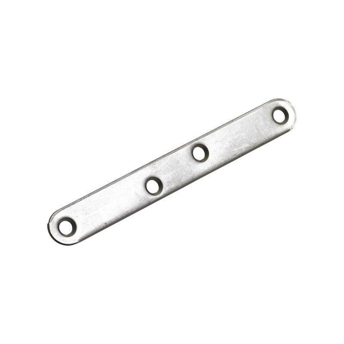 CENTRALE BRICO Patte d'assemblage inox mat HETTICH, L. 120 mm x l.15 mm x H.0.2 cm