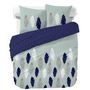 Voir la diapositive 2 : Parure housse de couette coton PLUMO