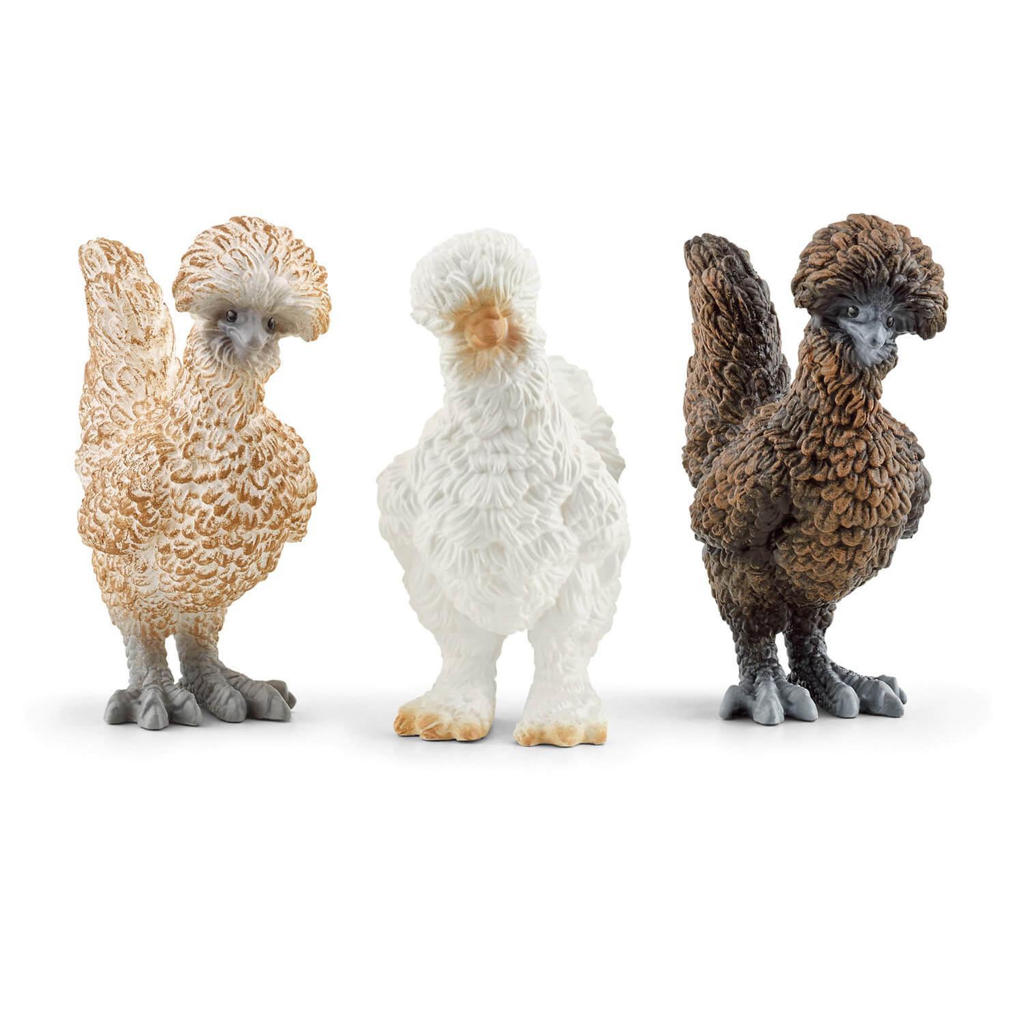 Schleich Figurines Farm World : Trio de poules
