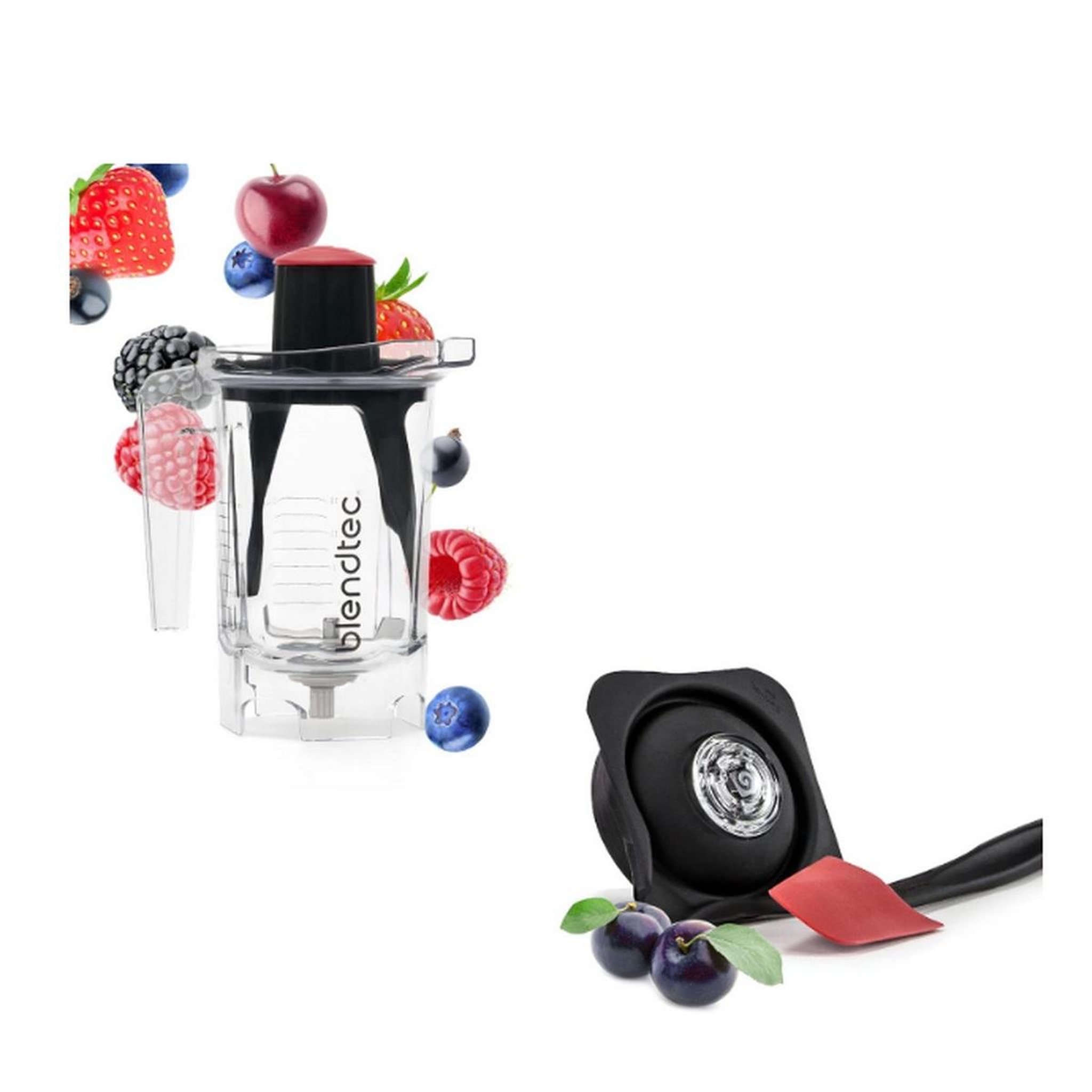 Voir la diapositive 3 : Blendtec Blender 1l transparent - 40-620-54