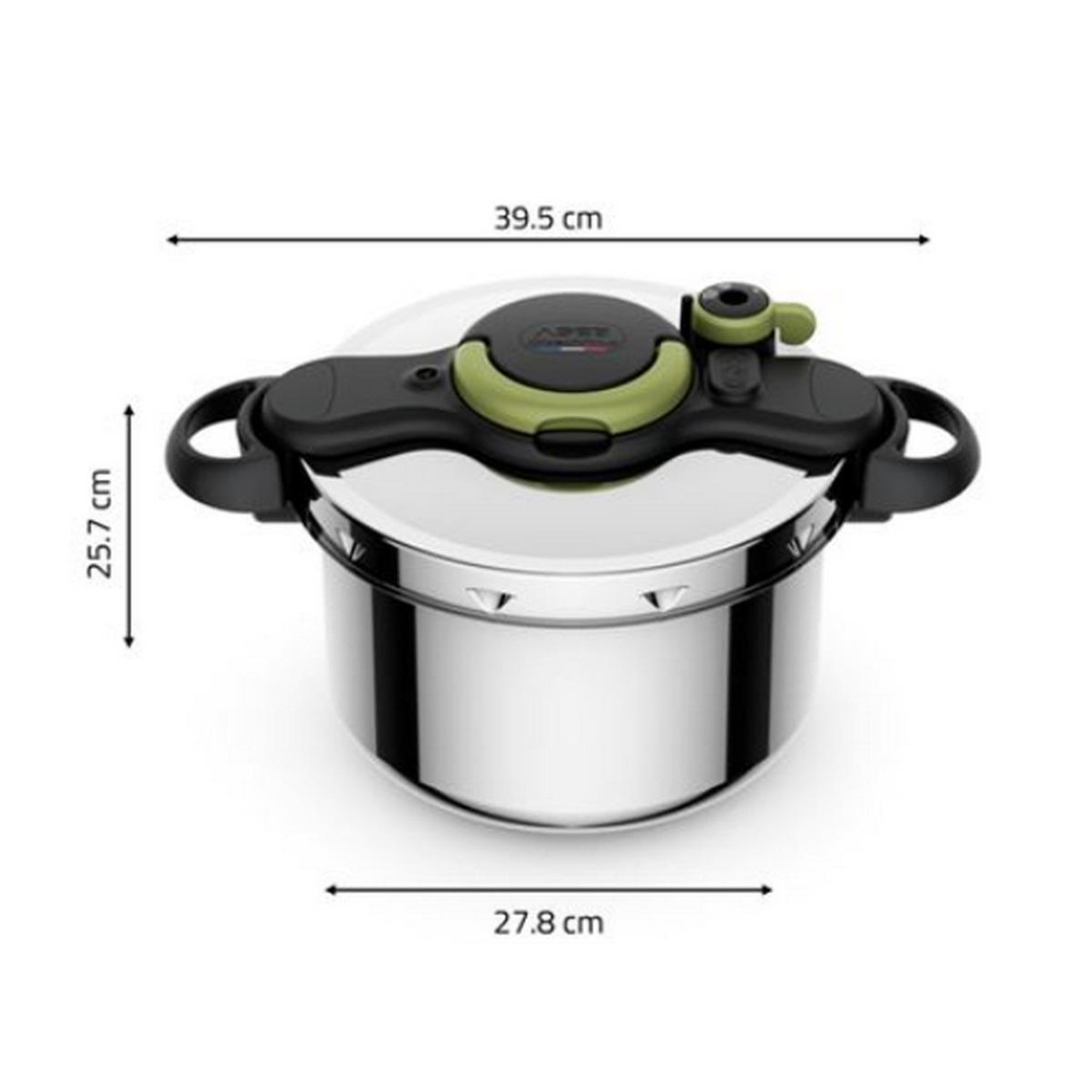 Voir la diapositive 4 : SEB Autocuiseur 7.5l inox - p4624830