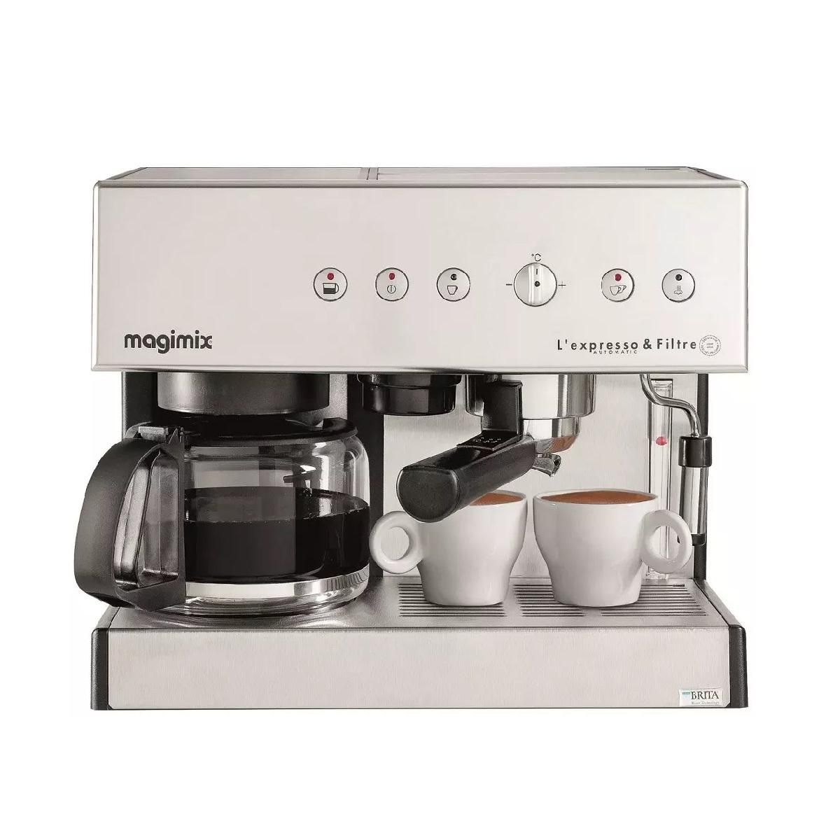 MAGIMIX Machine à expresso 19bars chrome - 11423