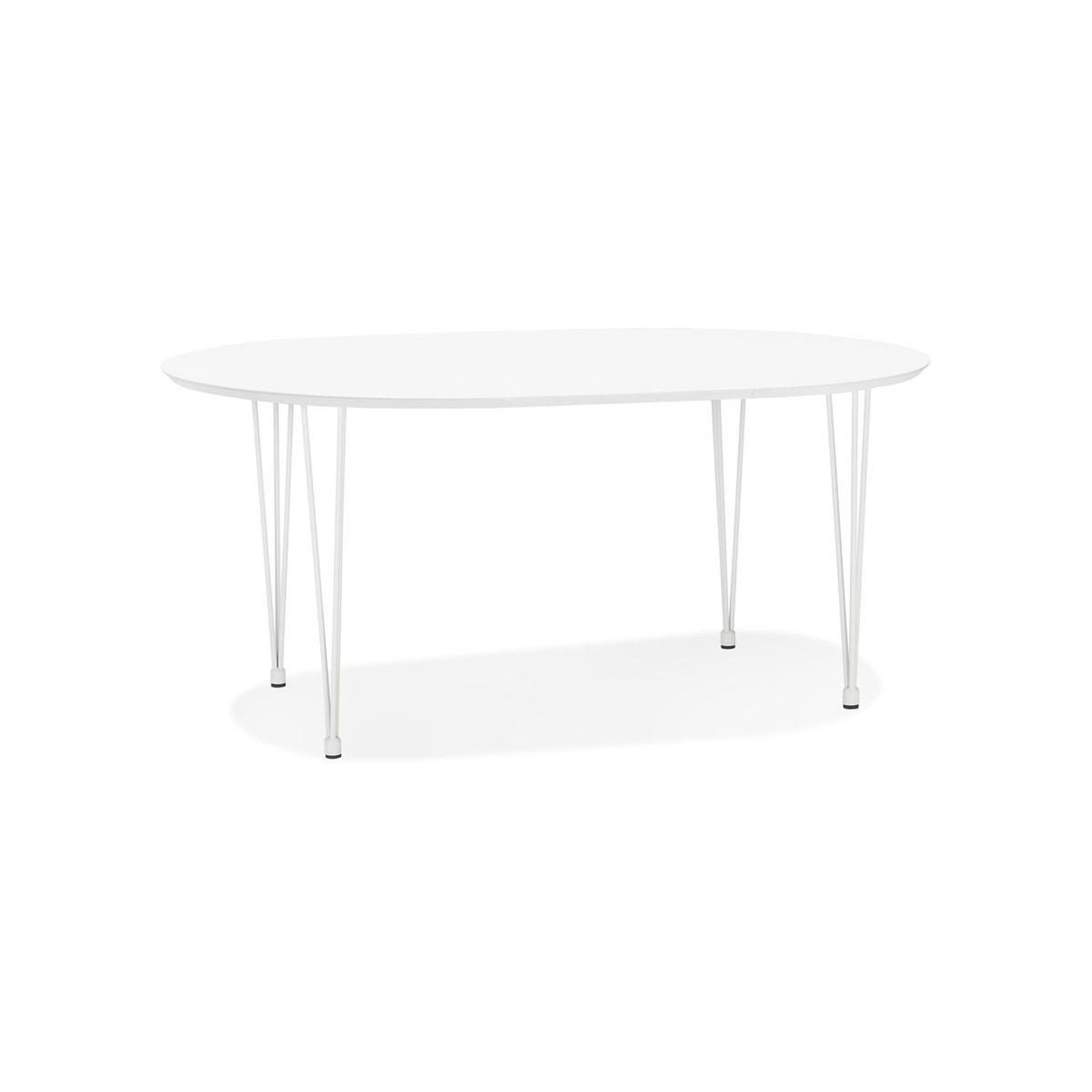 Voir la diapositive 2 : Paris Prix Table de repas extensible  babao  120-220cm blanc
