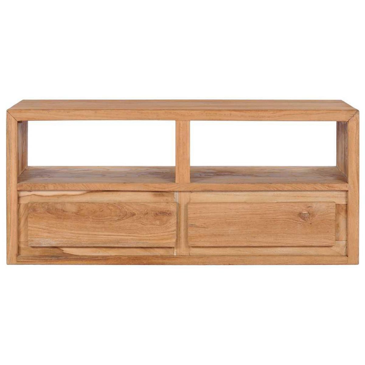VIDAXL Meuble TV 90x30x40 cm bois de teck solide
