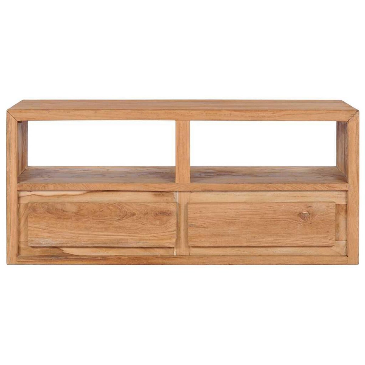 VIDAXL Meuble TV 90x30x40 cm bois de teck solide