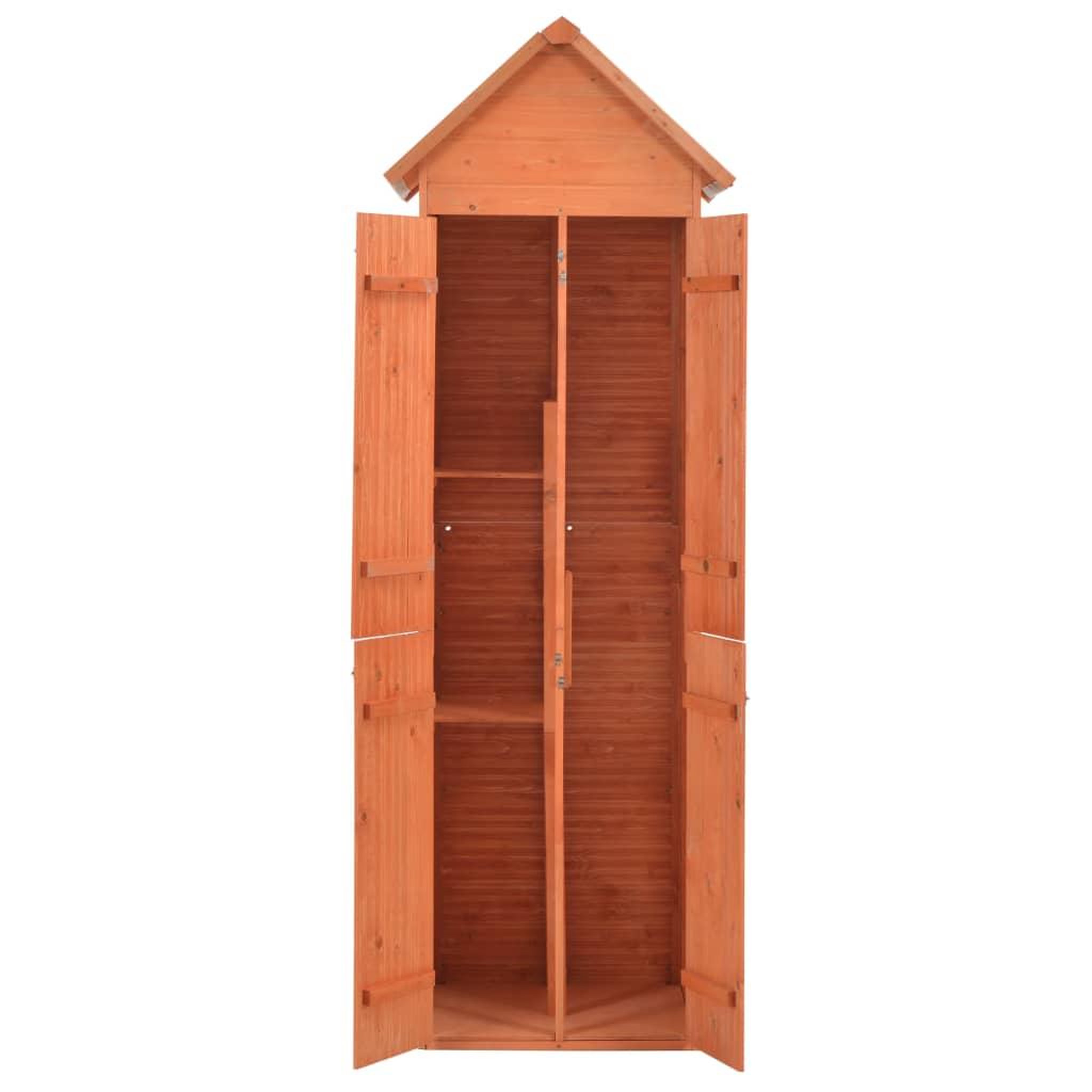 Voir la diapositive 2 : VIDAXL Abri de jardin 71 x 60 x 213 cm Bois