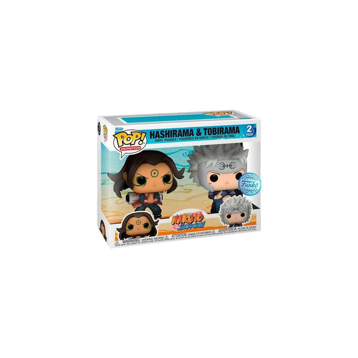 Funko Figurines Funko Hashirama et Tobirama en vinyle 9 cm
