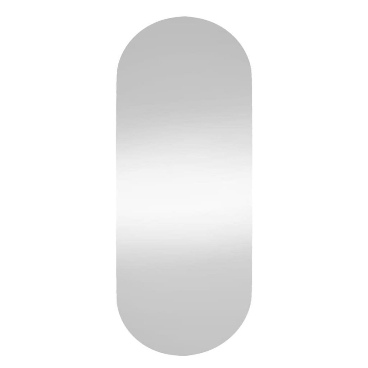 VIDAXL Miroir mural 30x70 cm Verre Ovale