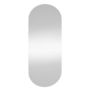 Voir la diapositive 3 : VIDAXL Miroir mural 30x70 cm Verre Ovale