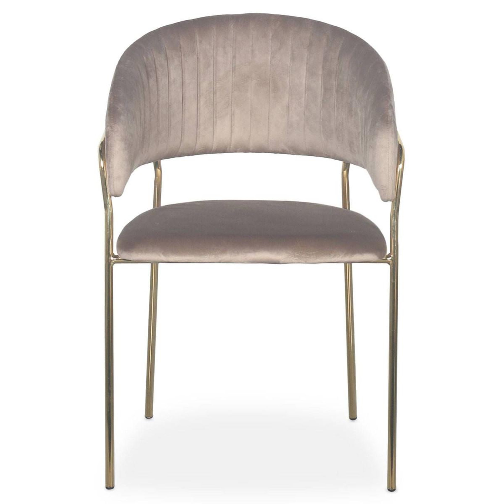 Voir la diapositive 3 : Paris Prix Lot de 8 chaises en velours  batora  79cm taupe