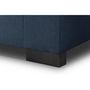 Voir la diapositive 8 : Canapé convertible système couchage express matelas 140x190 17cm 3 places en tissu DYLAN 