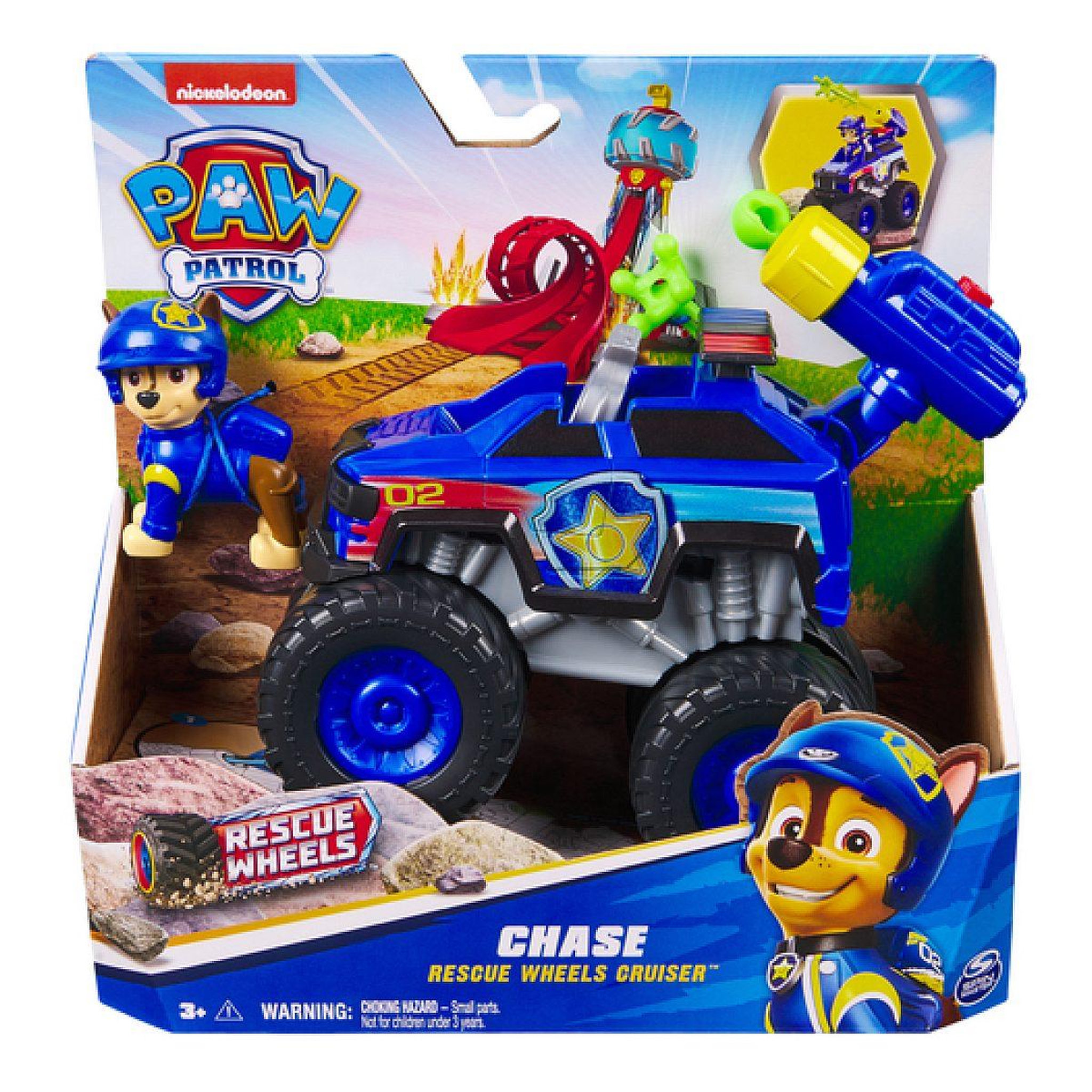 Voir la diapositive 2 : SpinMaster Paw patrol rescue wheels chase's cruiser