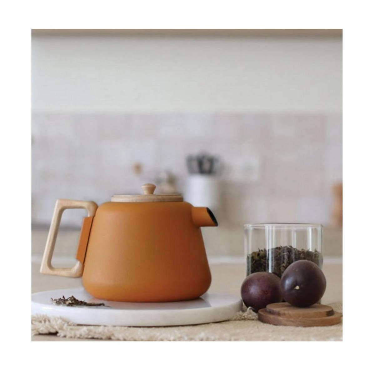 Ogo Théière fonte 1l jaune - 7912176