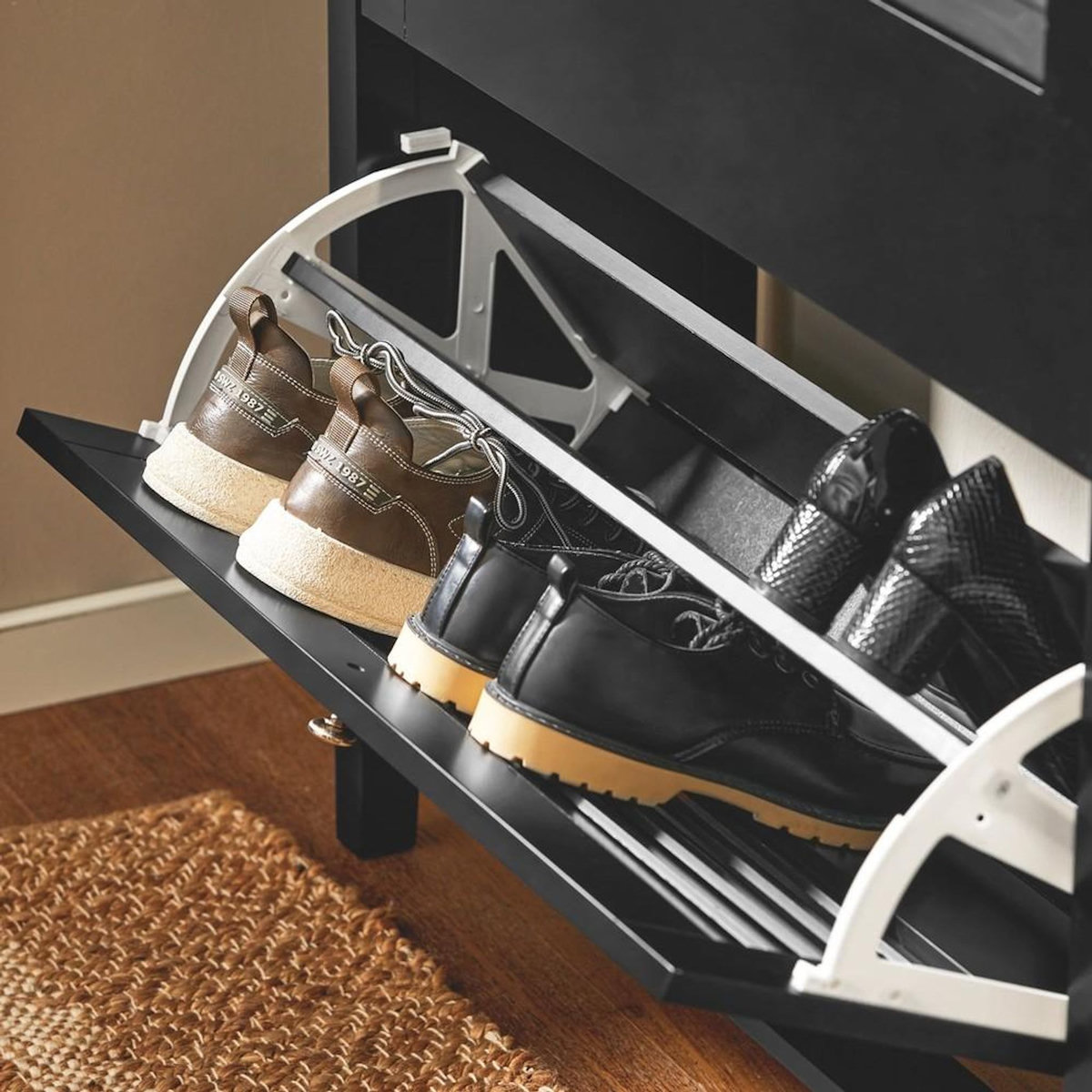 SOBUY SoBuy - Meuble À Chaussures 2 portes - Moderne - FSR152