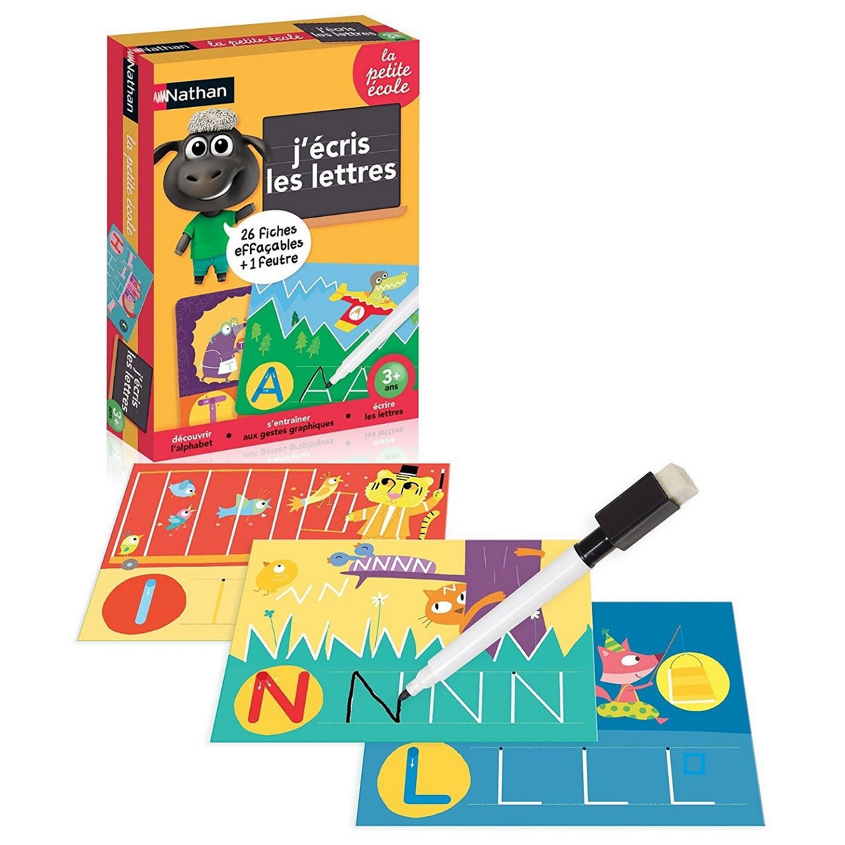 NATHAN J'écris les lettres - Jeu éducatif
