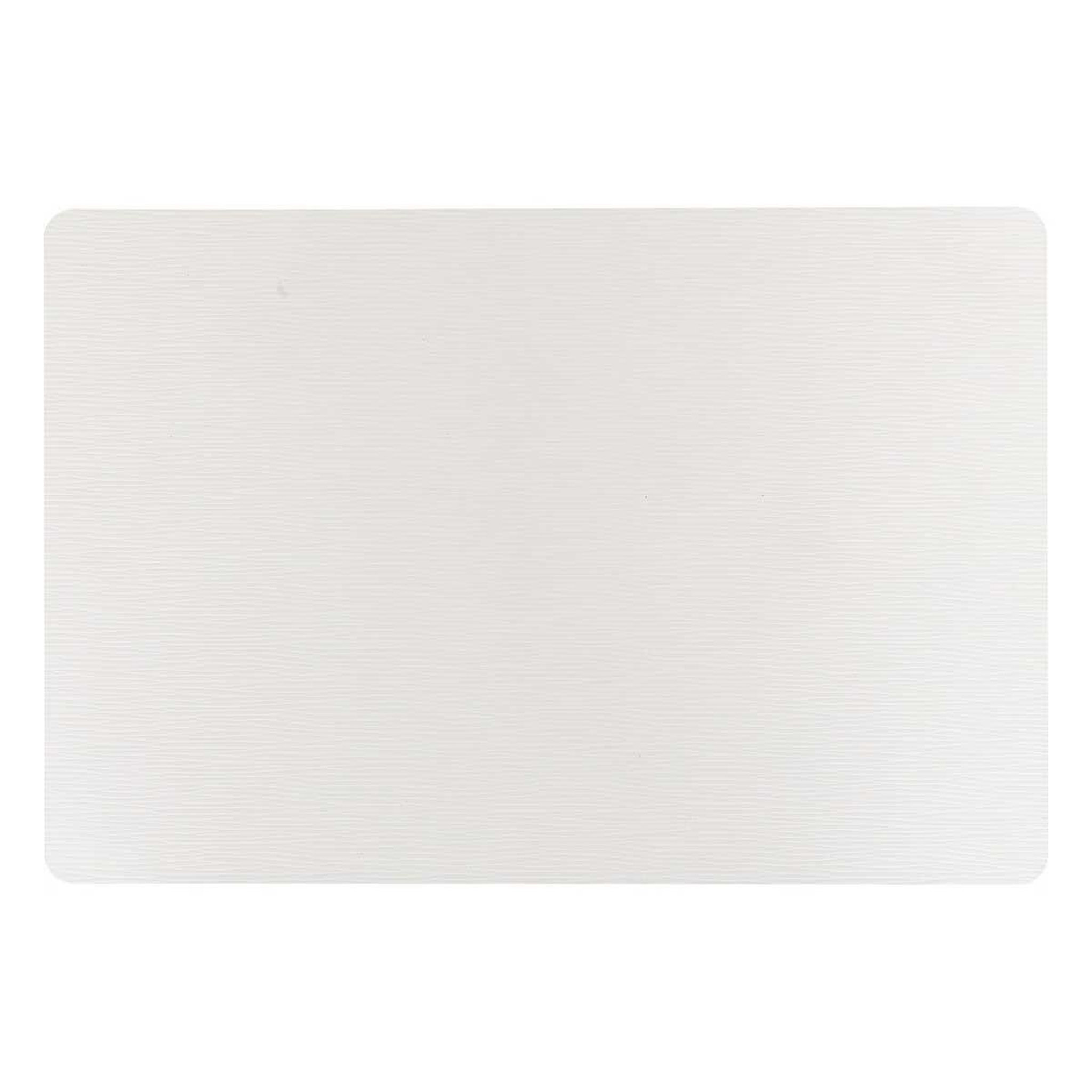 SECRET DE GOURMET Set de table uni  charly  33x49cm blanc