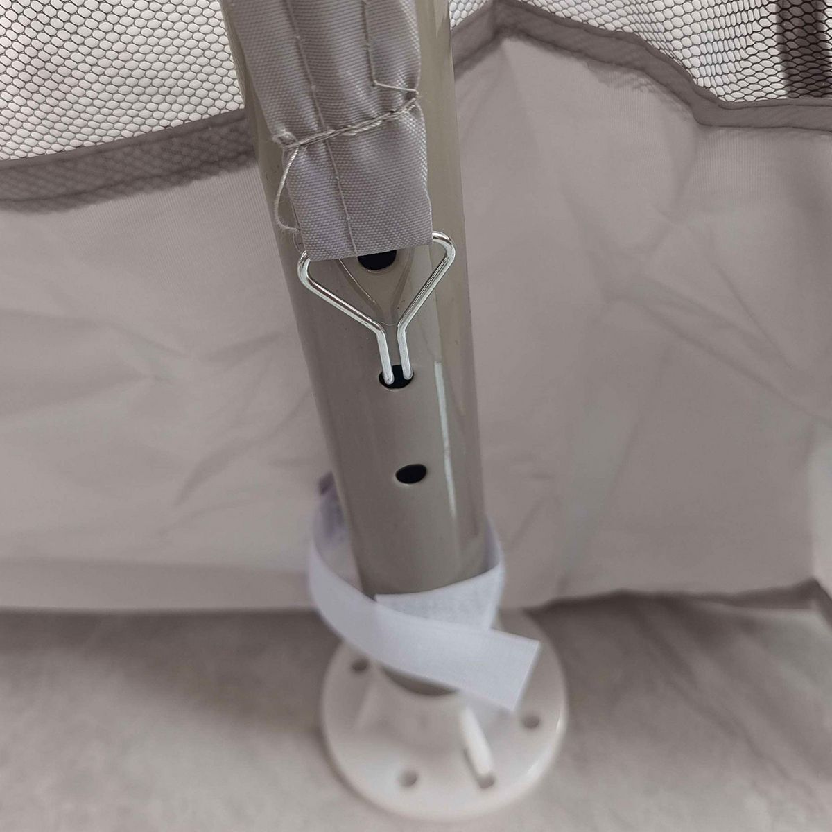 OUTSUNNY Tonnelle barnum de jardin 3L x 3l m avec 4 moustiquaires amovibles - double toit - métal polyester gris