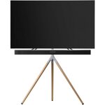 One For All Pied TV Tripode Chene clair