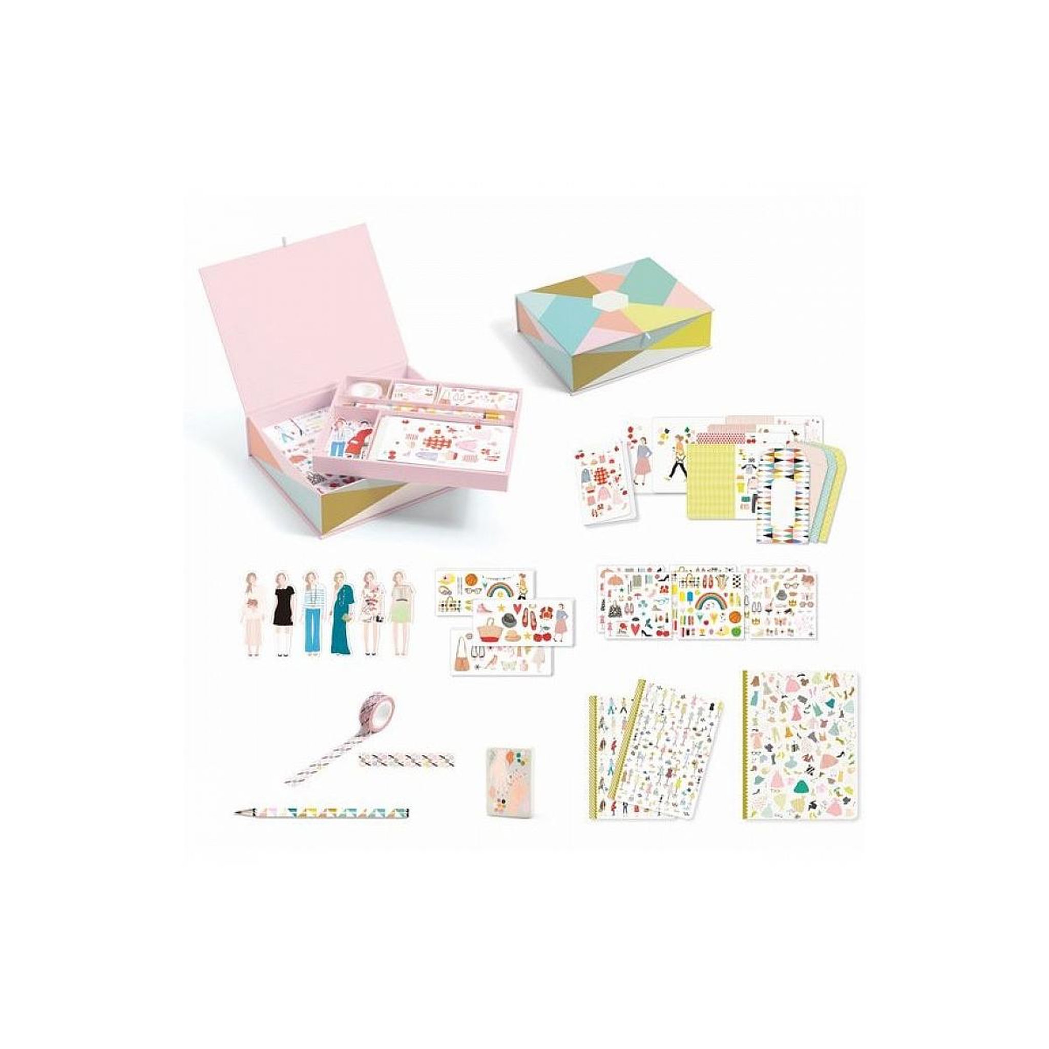 Djeco DD03501 Coffret papeterie Tinou
