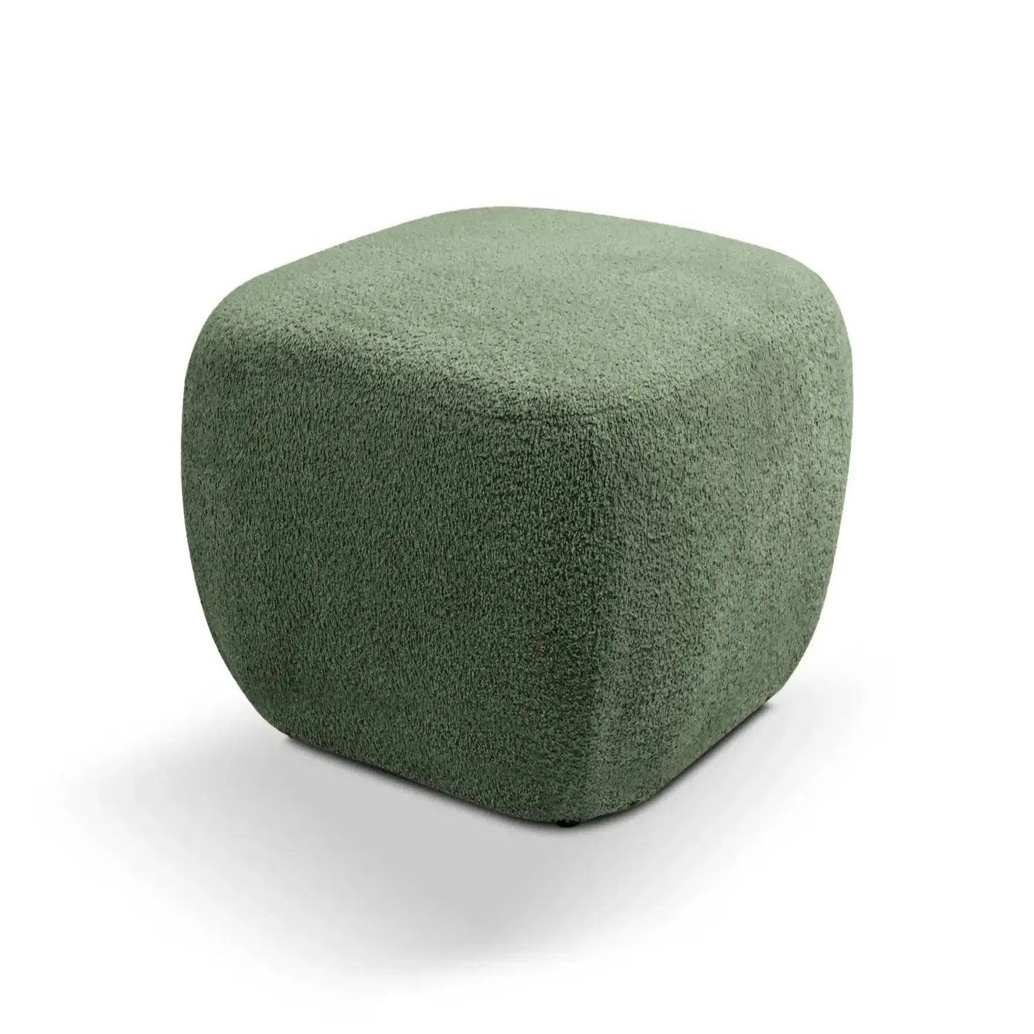 Voir la diapositive 5 : CASANOVA PARIS Santiago - pouf tissu bouclette
