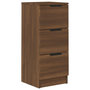 Voir la diapositive 2 : VIDAXL Buffet Chene marron 30x30x70 cm Bois d'ingenierie