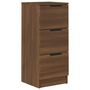 Voir la diapositive 2 : VIDAXL Buffet Chene marron 30x30x70 cm Bois d'ingenierie