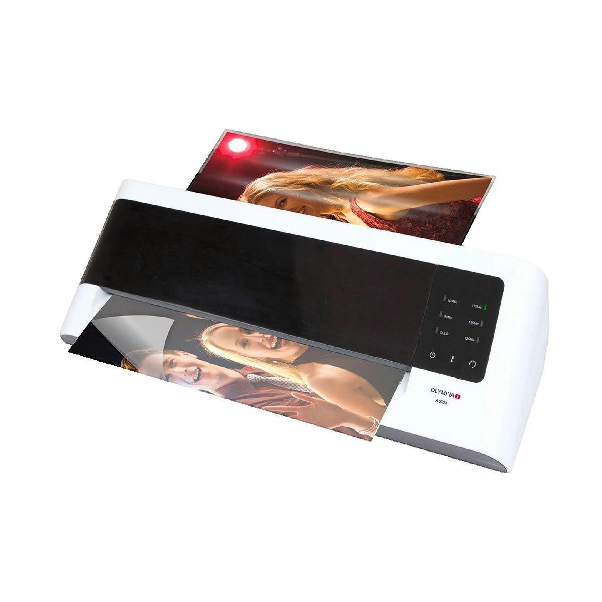 Voir la diapositive 2 : OLYMPIA Plastifieuse Olympia plastique chaud/froid