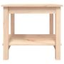 Voir la diapositive 5 : VIDAXL Table basse 50x50x45 cm Bois massif de pin